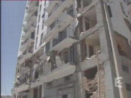 Photo d'el 15 façade arrière du Batiment (seisme 2003)