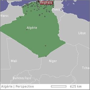 Reghaia avec Google Maps