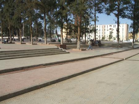 Ex-cité Mafal (el 10 ) devenue place publique (Réghaia)